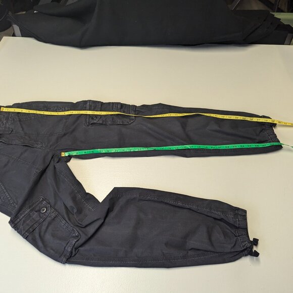 American Eagle Smokey Dark Blue Blue Size 00 Cargo Jogger Pants - Picture 11 of 15